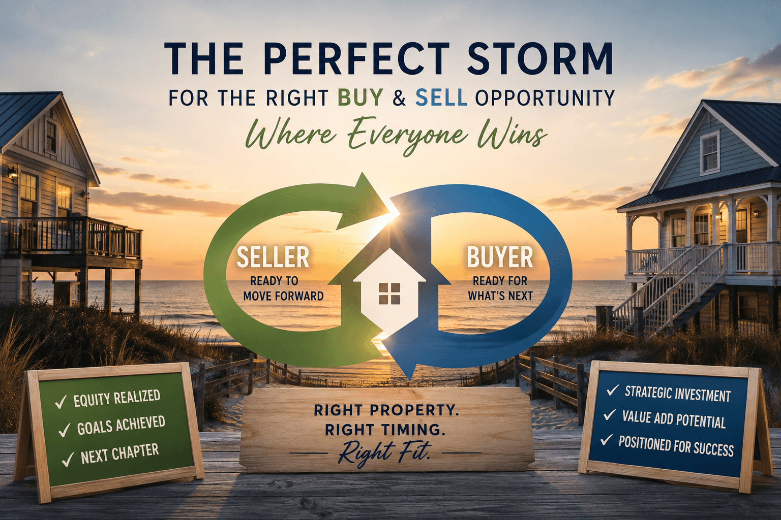 Wait… How Can It Be a Great Time to BOTH Buy and Sell in the Outer Banks?