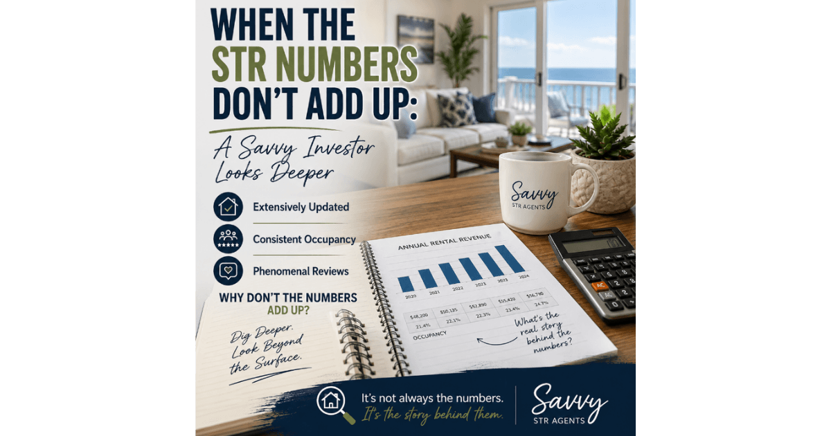 When the STR Numbers Don’t Add Up: A Savvy Investor Looks Deeper