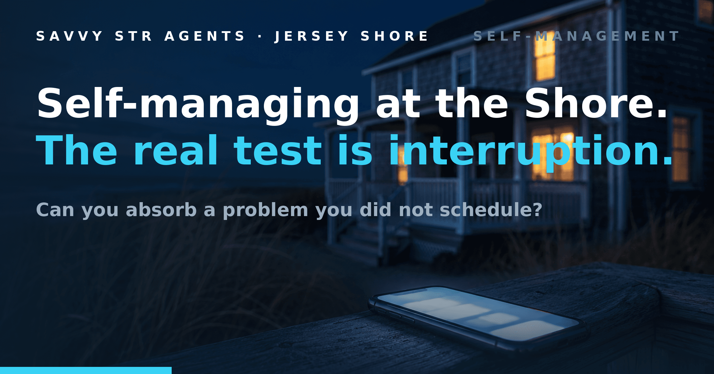 Can You Self-Manage a Jersey Shore Rental With a Full-Time Job?