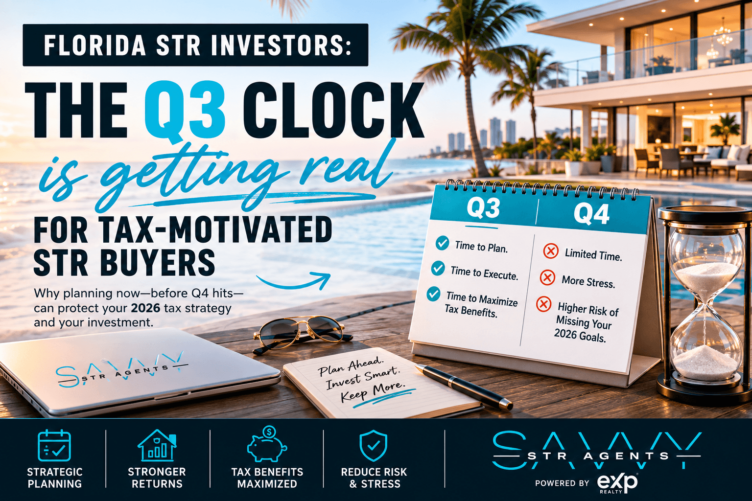 The Q3 Clock Is Getting Real for Tax-Motivated STR Buyers