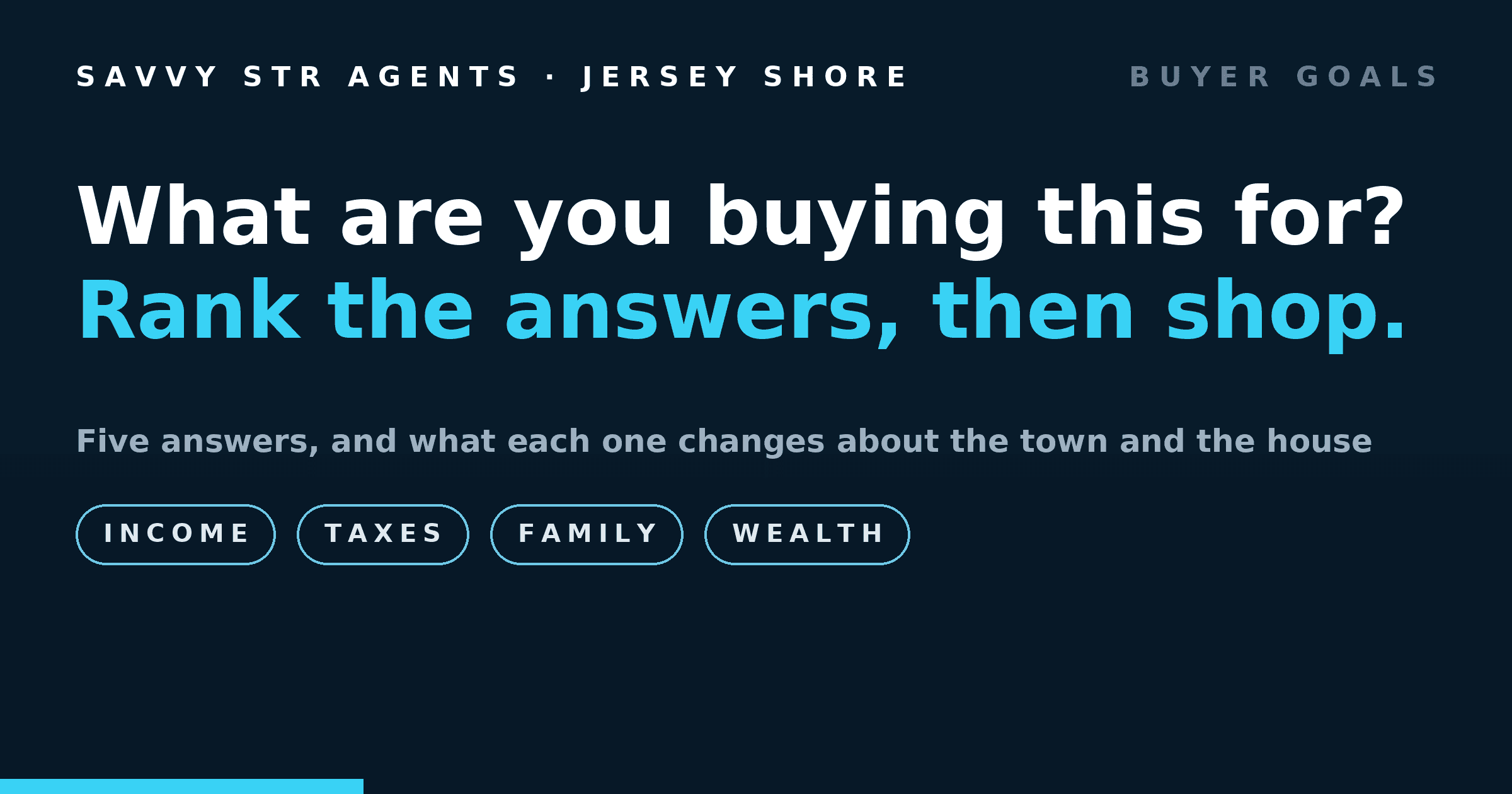What Are You Actually Buying This Jersey Shore STR For?