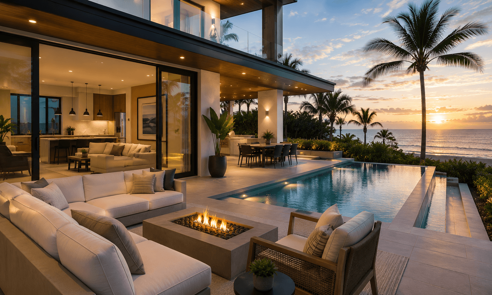 Modern short-term rental property