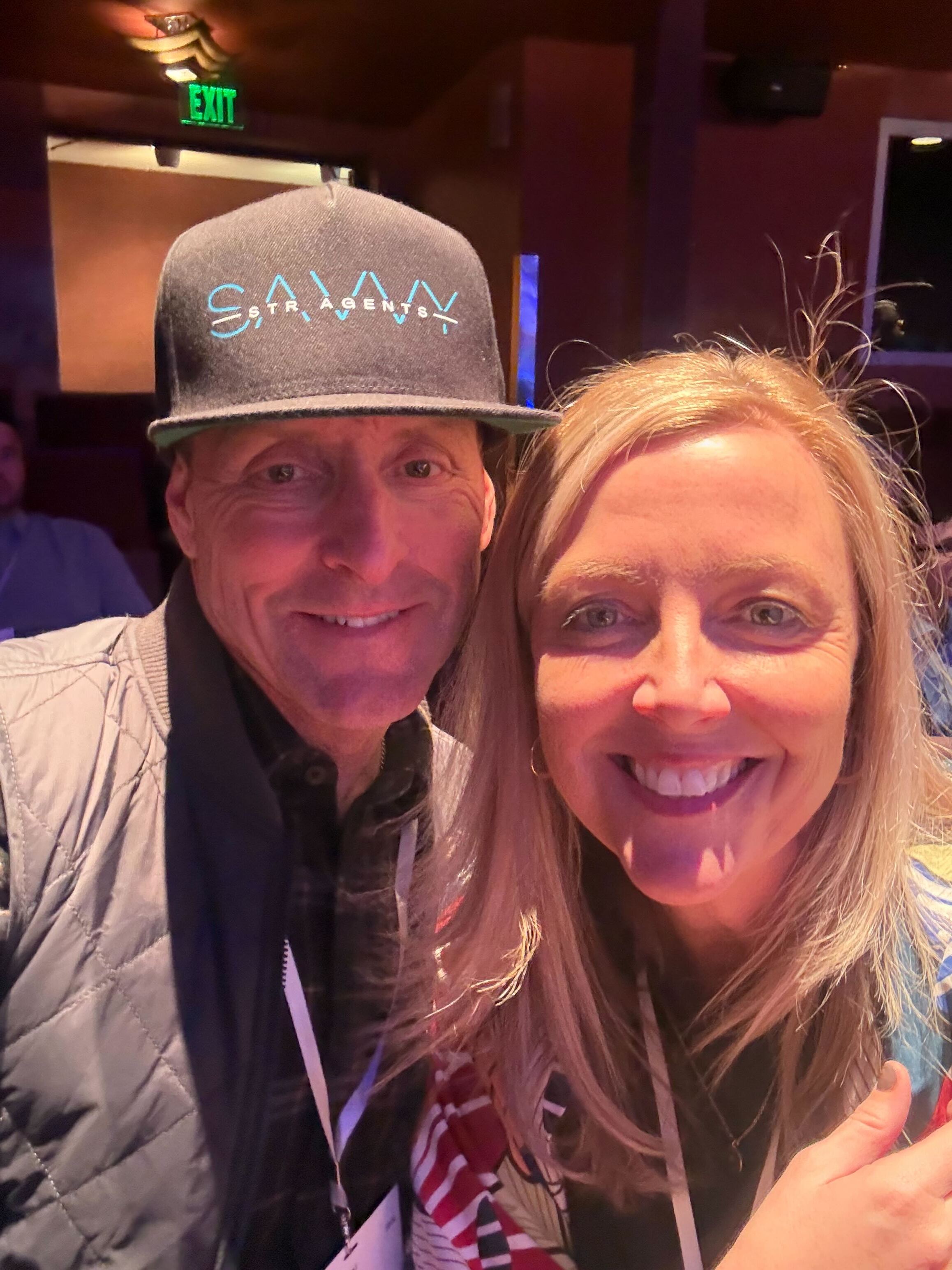 Savvy agents at an industry conference